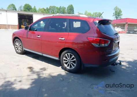 2015 Nissan Pathfinder Sv из США, поврежденный, VIN 5N1AR2MNXFC634396